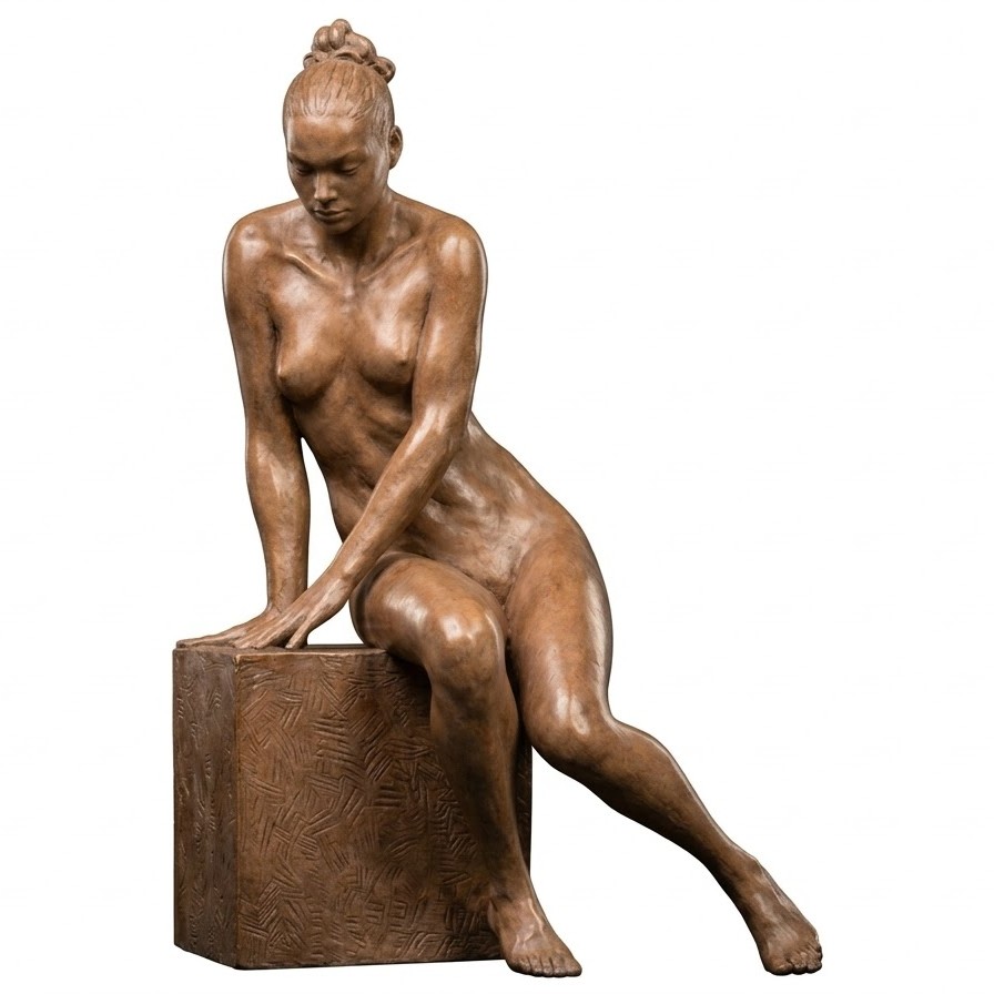 Woman on Block